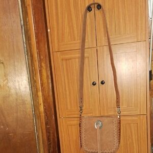 Montana West Brown Crossbody Bag with Western Accent